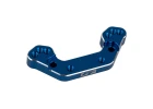 Team Associated RC10B7 FT Ballstud Mount +2mm Blue Aluminium