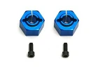 Associated 12mm Aluminium. Clamping Wheel Hex SC10 Rear