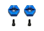 Associated 12mm Aluminium. Clamping Wheel Hex SC10 Front