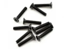 Axial M3x16mm Hex Socket Flat Head (Black) (10)