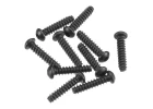 Axial M2.6x12mm Hex Socket Tapping Button Head (Black) (10)