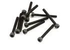 Axial M3x25mm Cap Head (Black) (10)