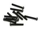 Axial M3x20mm Hex Socket Button Head (Black) (10)
