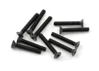 Axial M3x20mm Hex Socket Flat Head - Black (10)