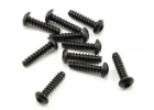 Axial M3x12mm Hex Socket Tapping Button Head (Black) (10)