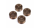 Black Rhino Wheel 1.0 - 7mm Hex (4): SCX24
