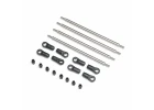 Rear Upper/Lower Links Set - Titanium: AXP8