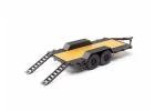Axial SCX24 1:24 Flat Bed Vehicle Trailer with LED Taillights