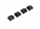 AR45P AR45 Differential Covers - Black: SCX10 III