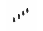 SCX6: Shock Mount Pivot Balls - Steel (4)