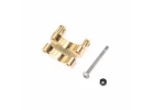 Rear Upper Link Mount - Brass: SCX24