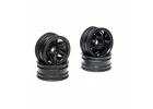 1.0 Rockster Wheels Black (4): SCX24