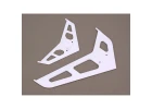 Blade 450 Stabiliser Fin Set White