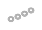 Corally Diff. Shim Ring S - Steel - 5X15X0.4mm - 4 Pcs
