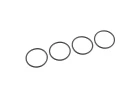 Corally O-Ring - Rubber - 14X1mm - 4 Pcs