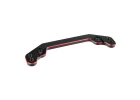 Corally Ackerman Plate Aluminium 7075 Hard Anodised Black/Red
