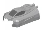 Team Corally Polycarbonate Body Syncro Clear Cut