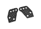 Corally Hub Camber Plates Rear Carbon 3mm 2 Pcs