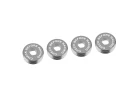 Corally Pivot Ball Adjusting Nut Aluminium Titanium 4 Pcs