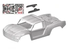 Corally Polycarbonate Body Shiroi Clear Cut + Decals 1 PC