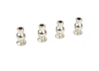 Corally Ball Shouldered - 6.8mm - Steel - 4 Pcs