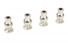 Corally Ball Shouldered - 6.8mm - Steel - 4 Pcs