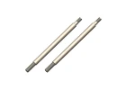 Corally Shock Shaft - 55mm - Front - Steel - 2 Pcs
