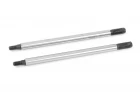 Corally Shock Shaft - 61mm - Front - Steel - 2 Pcs