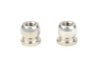 Corally Threaded Ball - 6mm - Steel - 2 Pcs