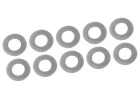 Corally Shim Rings - 6X11X0.2mm - Steel - 10 Pcs
