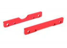 Corally Suspension Arm Mount - Front - Aluminium - 1 Set