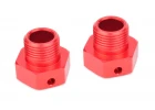 Corally Wheel Hex Adapter - Wide RTR - Aluminium - 2 Pcs