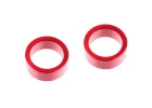 Corally HDA Suspension Arm Ins Ert Inner Aluminium Red 2 Pcs