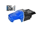 Corally Polycarbonate Body Furago Xd Painted/Cut/Decals Blue