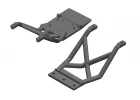 Corally Skid Plates - Fr/Re - 1 Set