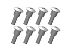 Corally Shoulder Screws - Steel - 8 Pcs