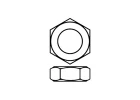 Corally Low Profile Nut M4 10 Pcs