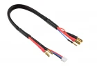 Corally Charge/Balance Lead - 4mm Bullet Connector 2S