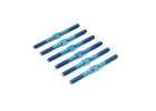 Centro RC10B7 Titanium Turnbuckle Set (6Pc) - Blue