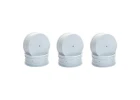 Centro 1:10 Dished Buggy Front 4WD Wheel White - 3 Pairs