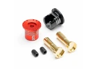 Centro Aluminium Heatsink Plug Grips With 4mm Bullets