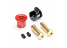 Centro Aluminium Heatsink Plug Grips With 5mm Bullets