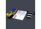 Carisma GT24Tr Truggy Body Painted Body Set (Yellow/Blue)