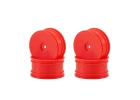 Carisma Mini 4Xs Chrome Orange Wheel Set
