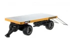 HuiNa Alloy Flatbed Trailer