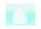 Dubro 2in Spinner, White (1 PC per package)