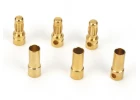 Gold Bullet Connector Set - 3.5mm (3)