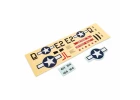 Decal Sheet: UMX P-51 Detroit Miss