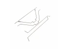 Float Landing Gear Wires: Super Timber 1.7m