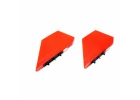 Fin Set Red - High Visibility: SR-71 Twin 40mm EDF